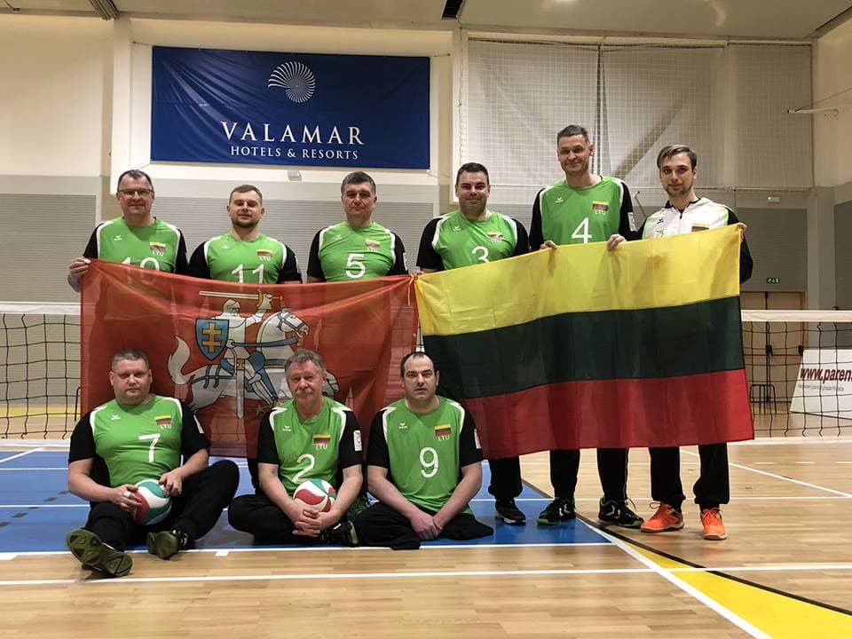 Paralimpinę svajonę turintys tinklininkai nori įsitvirtinti elitiniame Europos divizione
