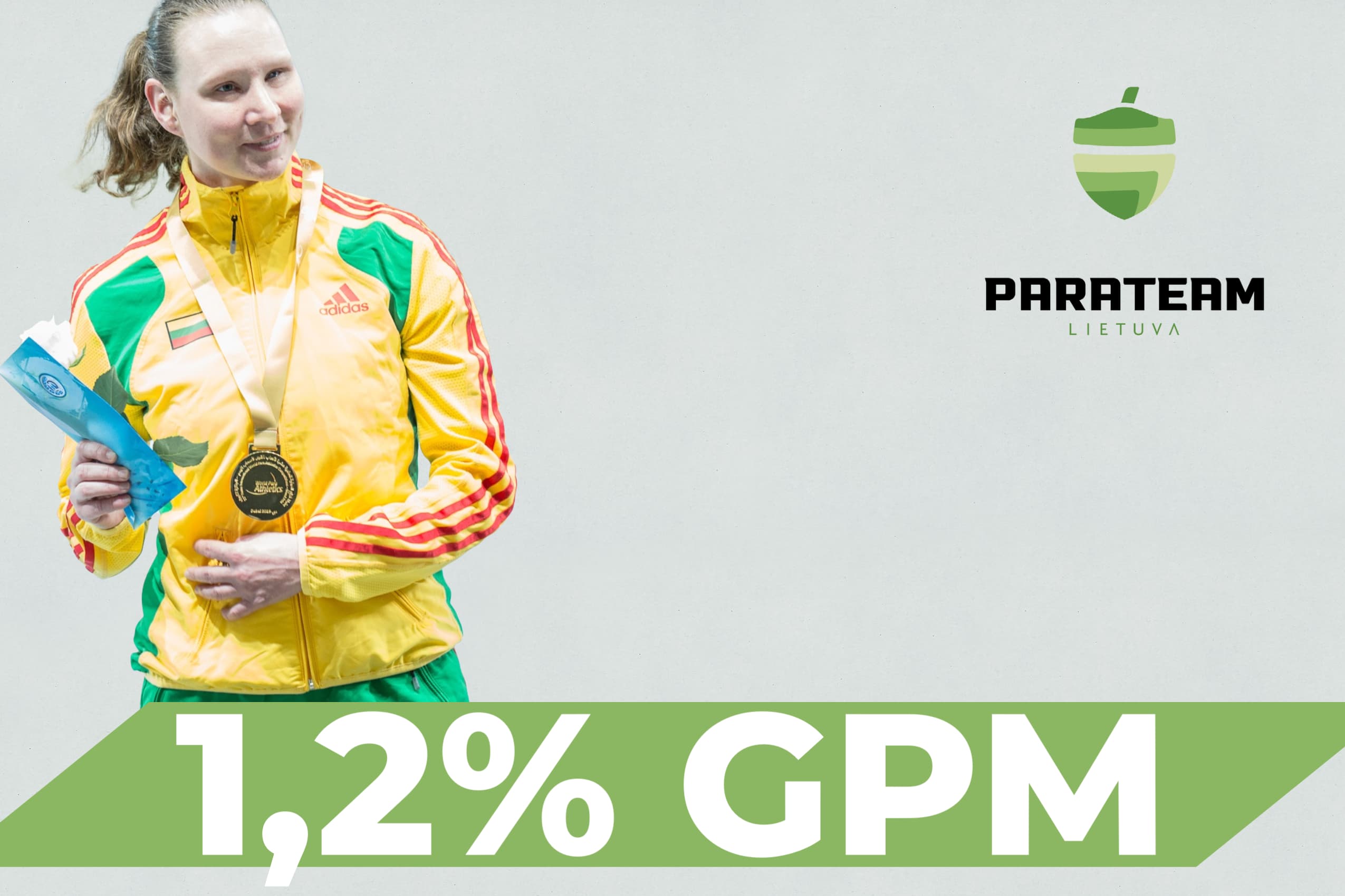 Prisidėk prie Lietuvos paraatletų pergalių!