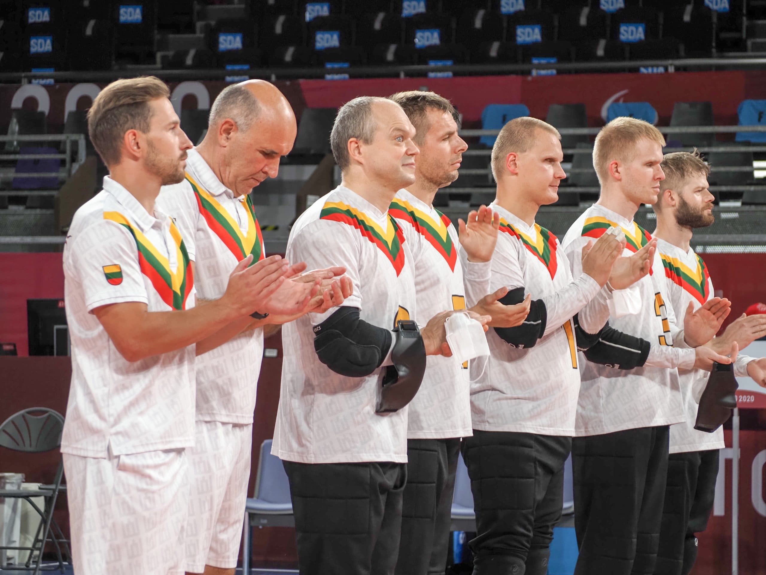 Lietuvos golbolininkai kovos dėl Tokijo paralimpinių žaidynių bronzos