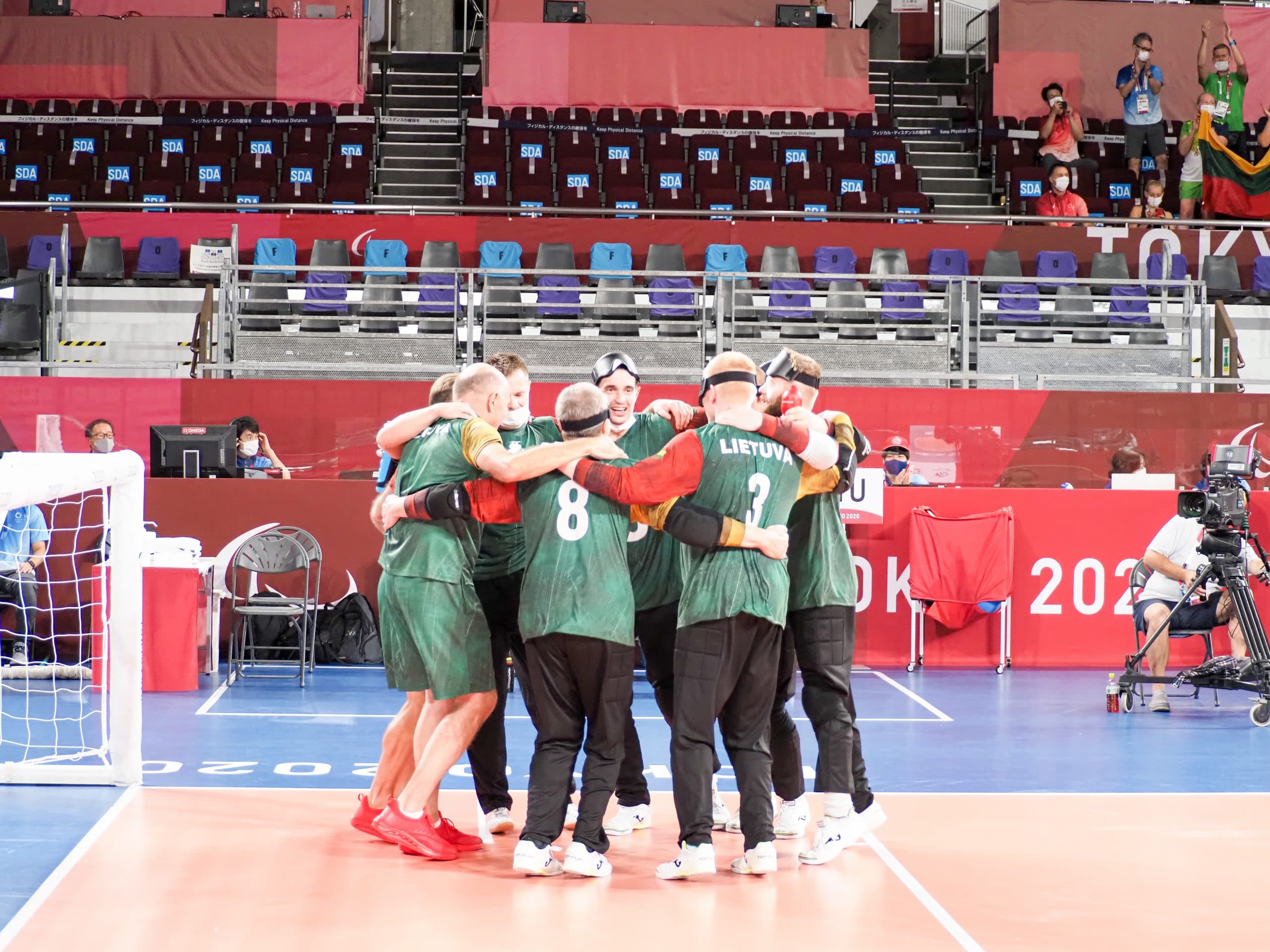 Lietuvos golbolininkai – Tokijo paralimpinių žaidynių pusfinalyje!