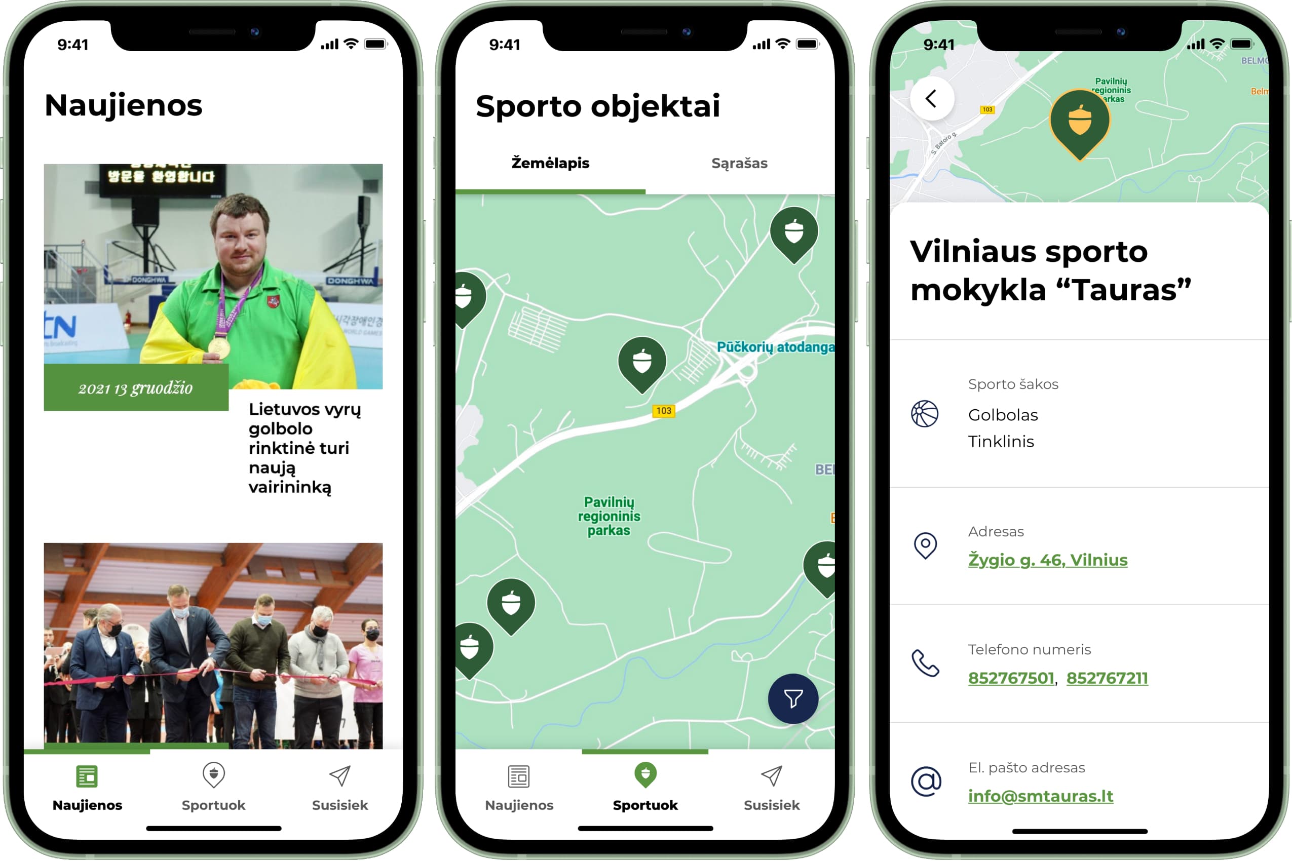 Mobilioji programėlė „Parateam“