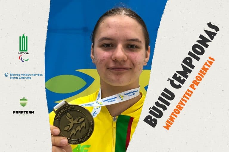 Mentorystės projektas „Būsiu čempionas”