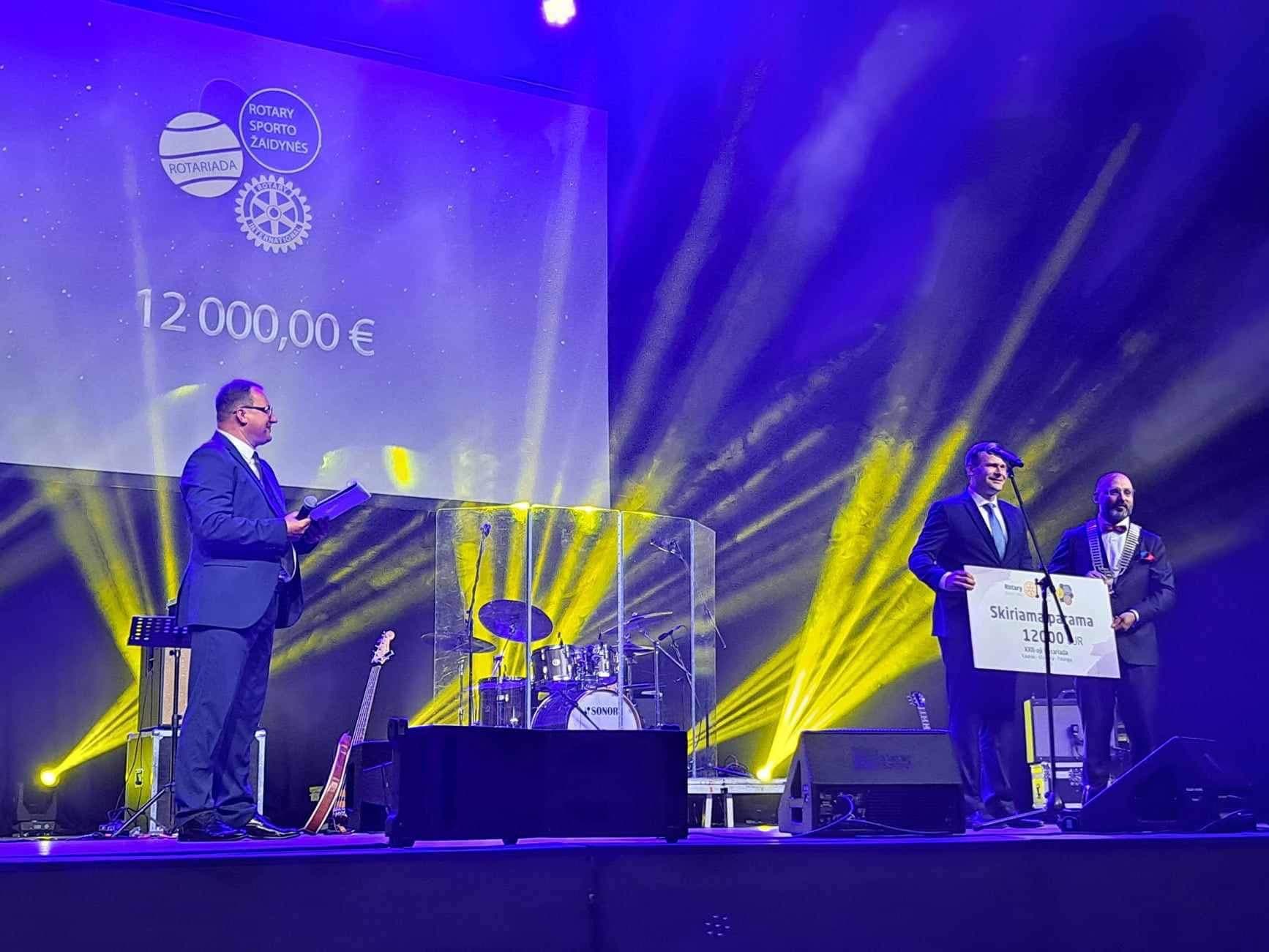 Lietuvos Rotary bendruomenė tęsia parama šalies paralimpinio sporto plėtrai