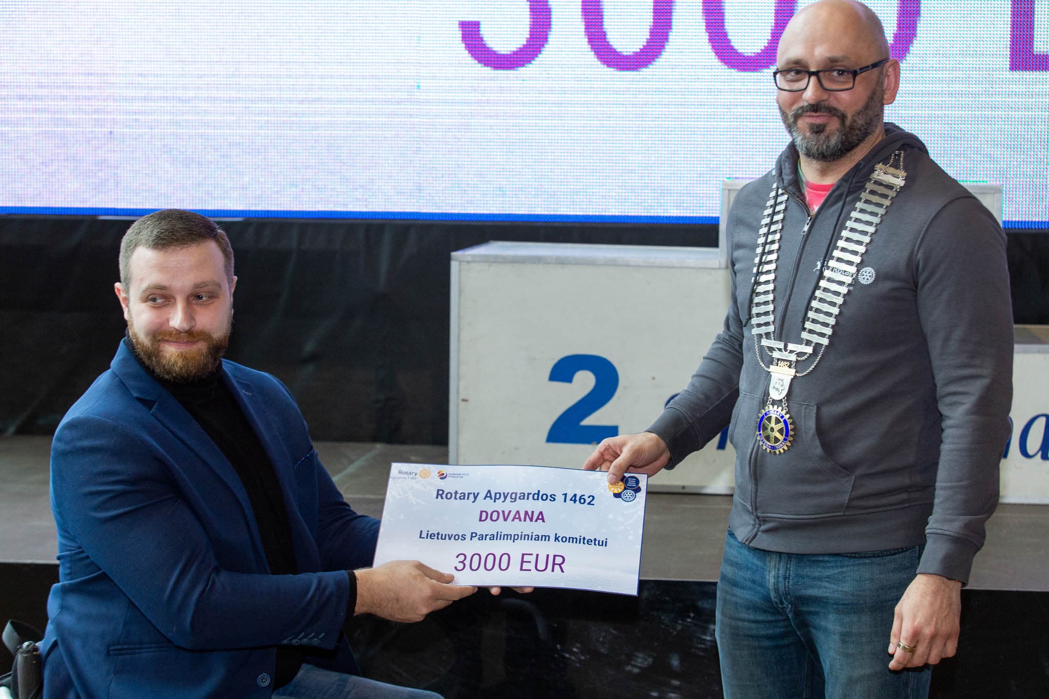 Rotariečių žaidynėse – dėmesys ir parama Lietuvos paralimpiniam judėjimui