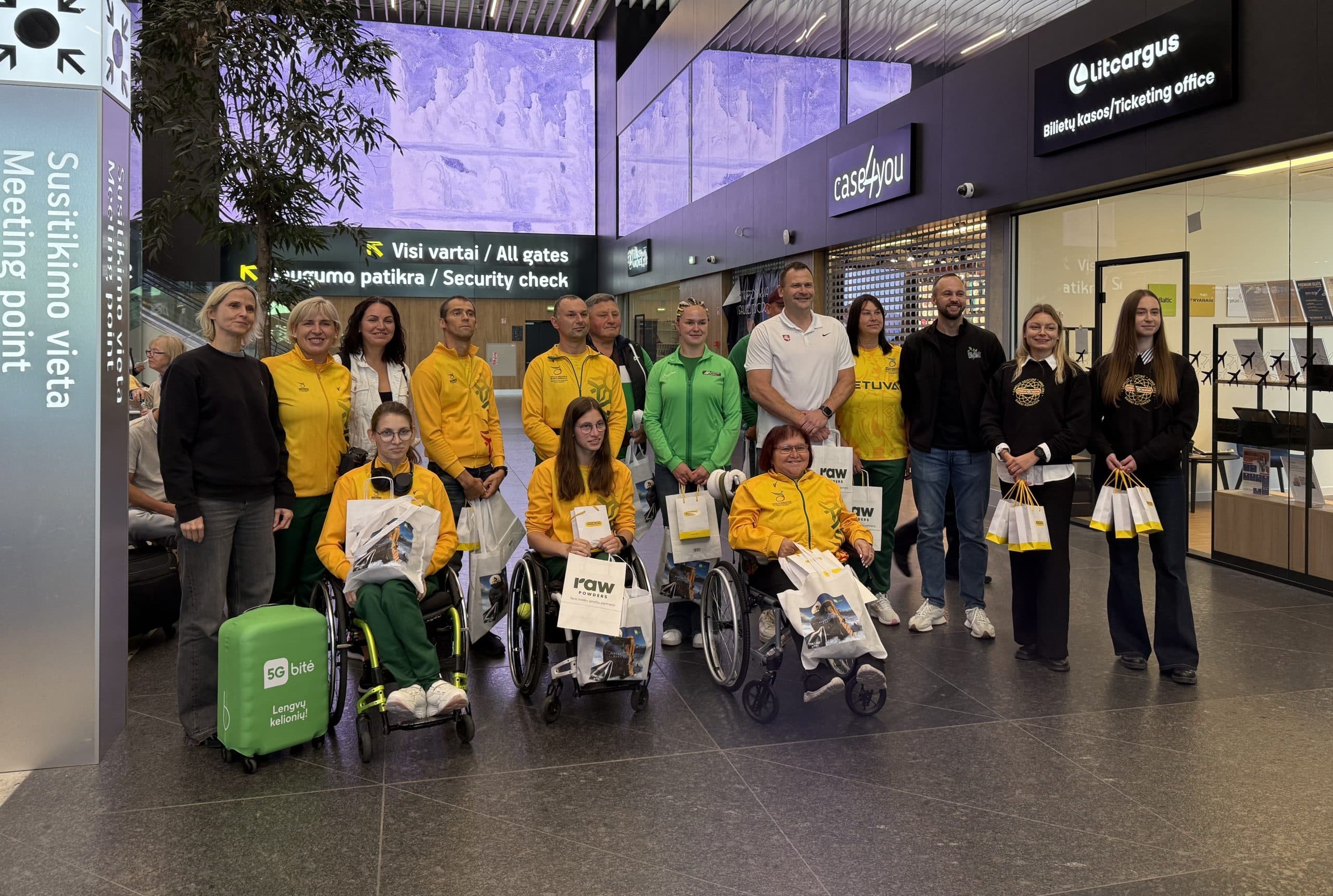 Gausus būrys paraatletų laukia starto pasaulio čempionate Indijoje