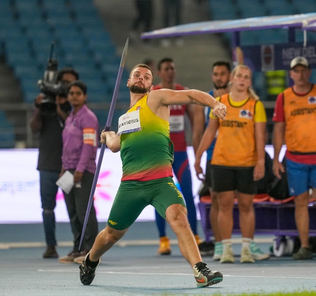 Paraatleto Osvaldo Kucavičiaus ietis pasaulio čempionate nuskriejo iki ketvirtosios vietos: „Kovojau už trenerę“