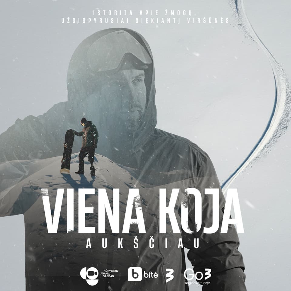 „Viena koja aukščiau“ – dokumentinis filmas apie Rapolo Micevičiaus kelionę į žiemos paralimpines žaidynes