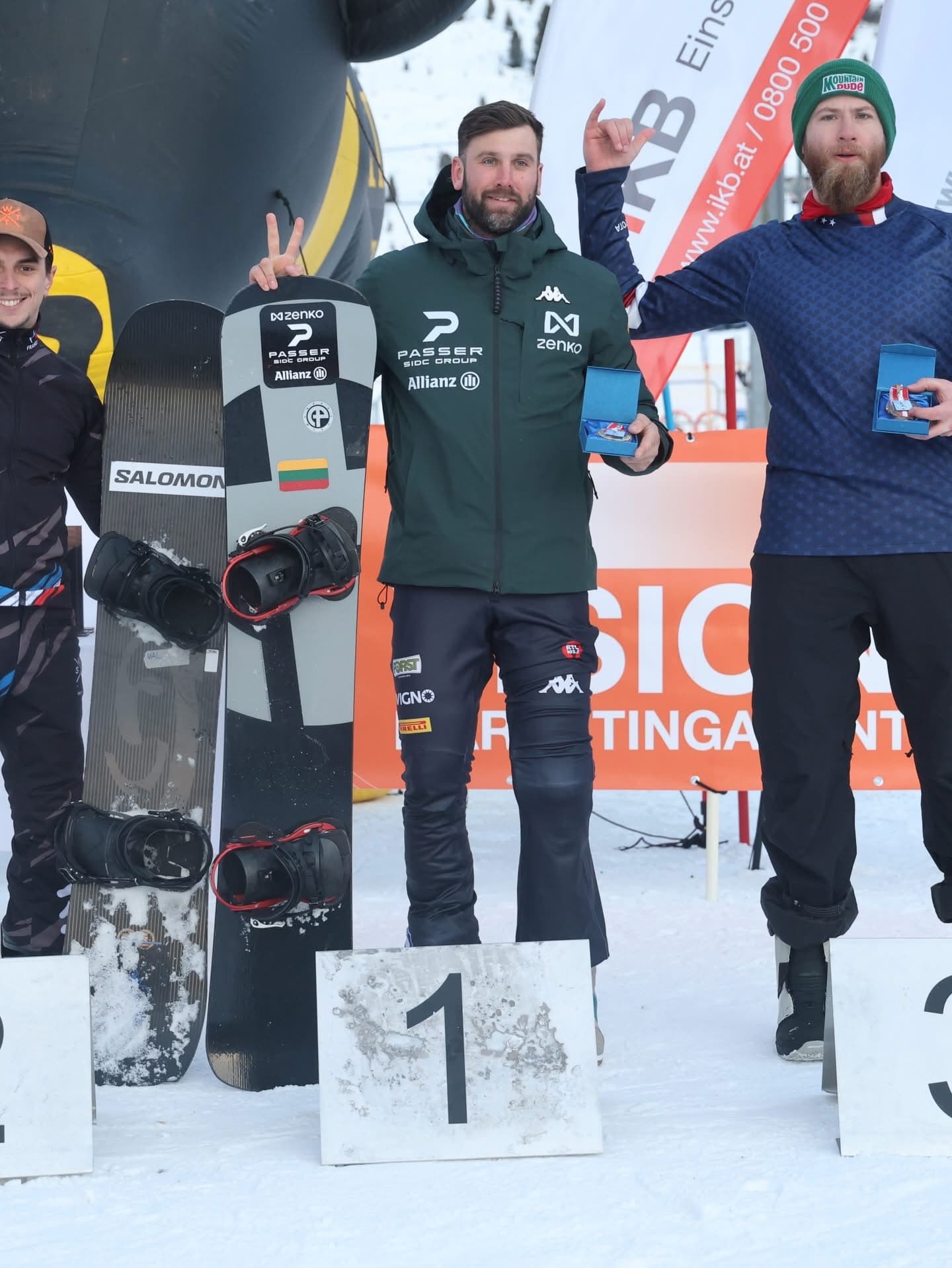 Auksinis paraatleto Rapolo Micevičiaus finišas Austrijoje