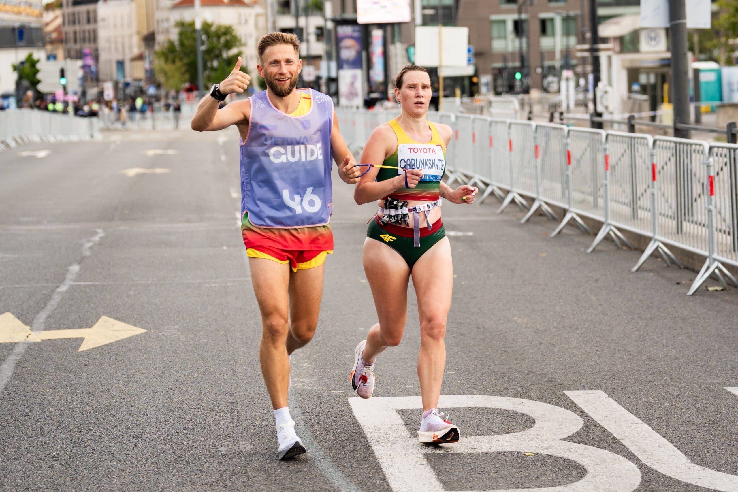 Paralimpietė maratonininkė Aušra Garunkšnytė sezoną atidarė su geriausiu rezultatu