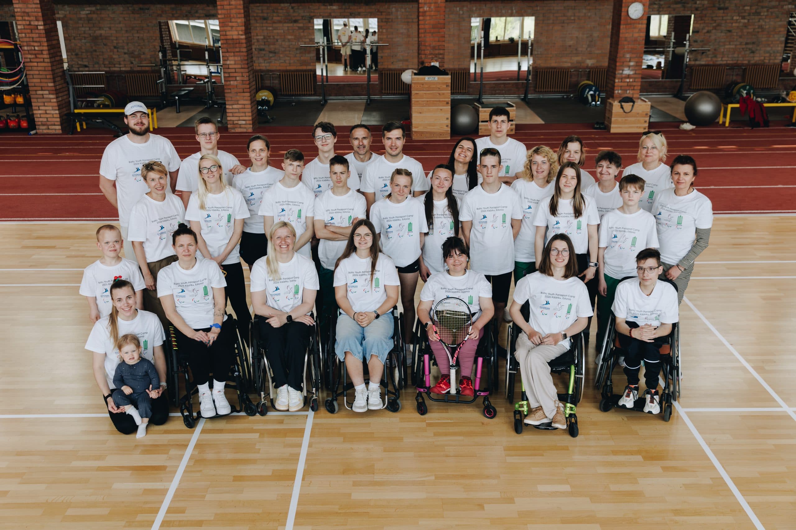 Jaunieji paraatletai dalyvavo tarptautinėje stovykloje Estijoje