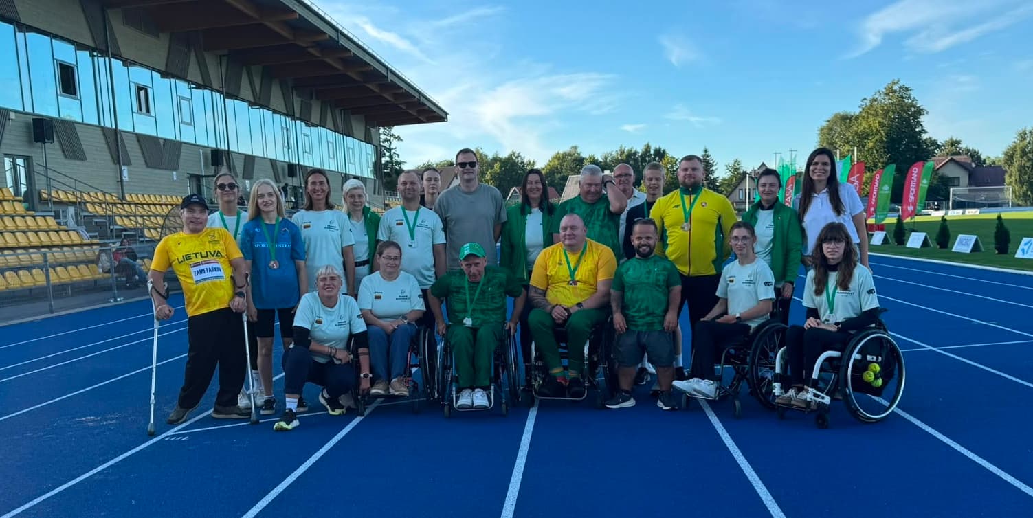 Paraatletai gerino asmeninius rekordus Lietuvos čempionate Palangoje