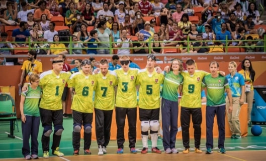 Lietuvos golbolo rinktinės startas Tokijuje – principinis mūšis su Brazilija