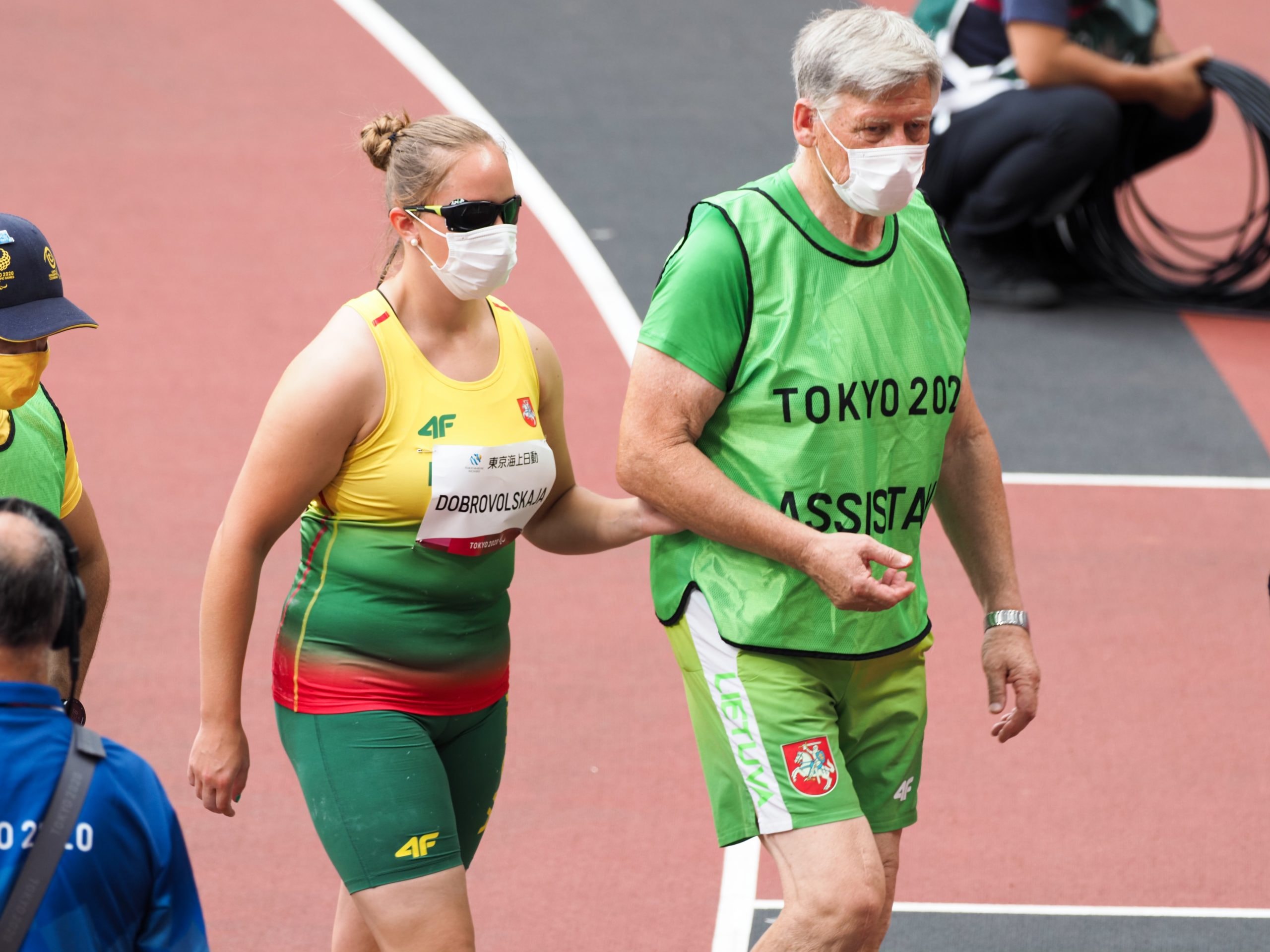 Tokijo paralimpinėse žaidynėse debiutavusi Oksana Dobrovolskaja užėmė aštuntą vietą