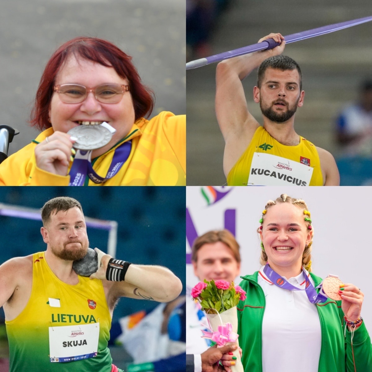 Paralimpiečių kraitis pasaulio čempionate – du medaliai, asmeniniai rekordai