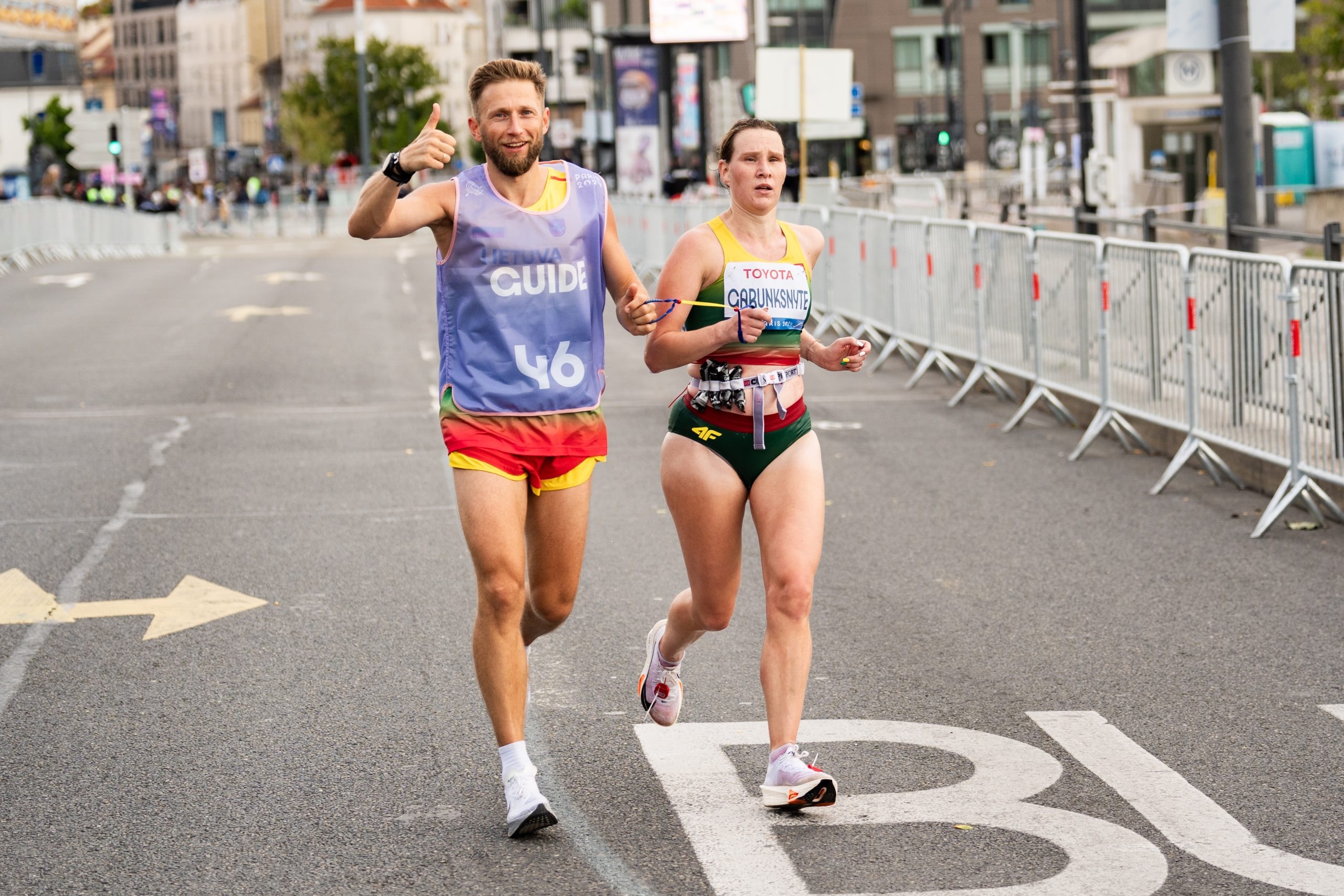 Paralimpietė maratonininkė Aušra Garunkšnytė sezoną atidarė su geriausiu rezultatu