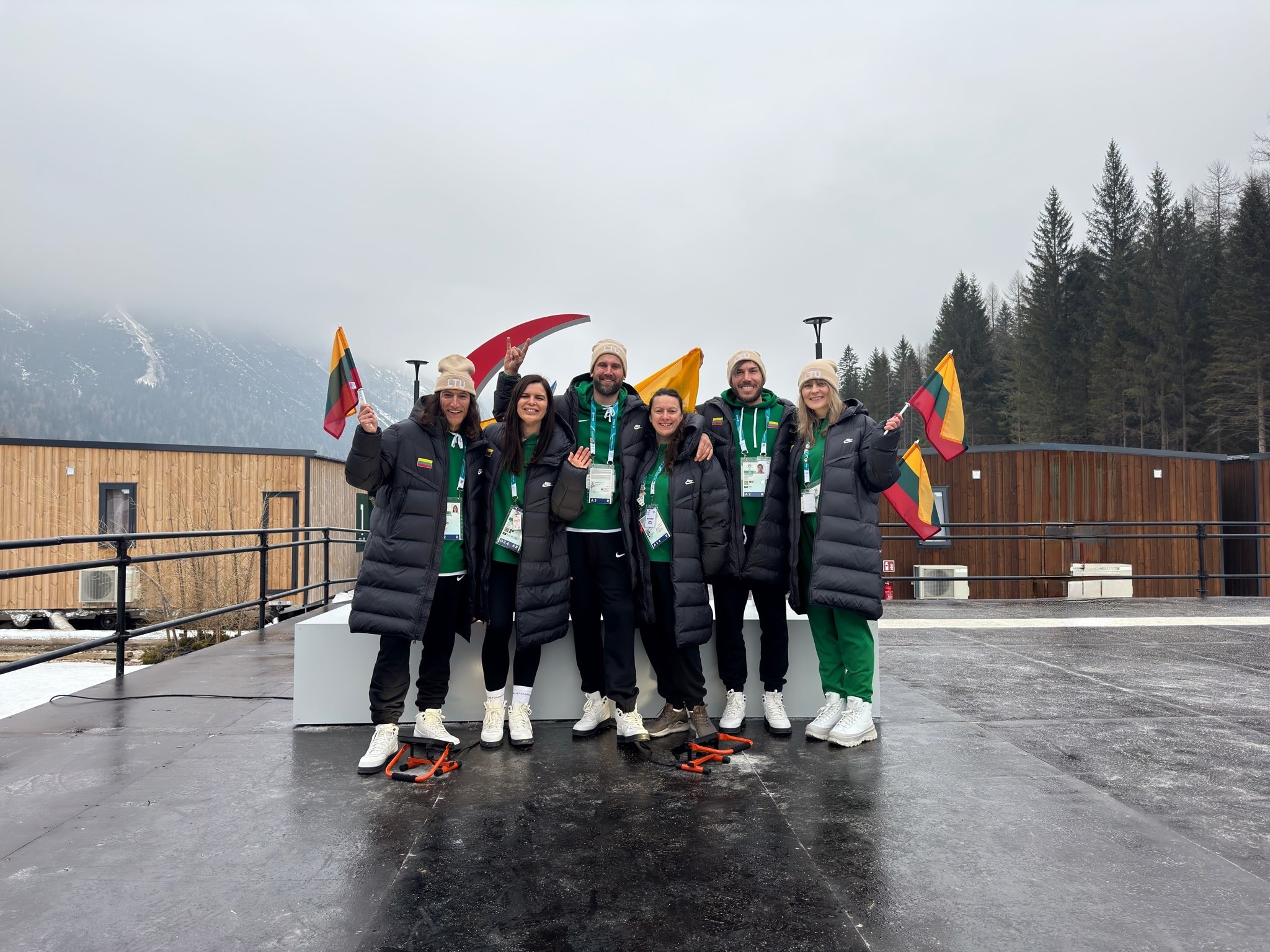 Lietuvos delegacija įsikūrė paralimpiniame kaimelyje Kortinoje (tvarkaraštis)