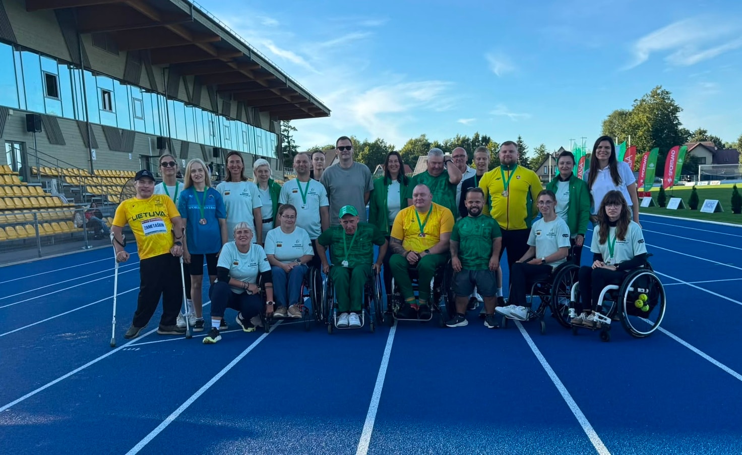 Paraatletai gerino asmeninius rekordus Lietuvos čempionate Palangoje