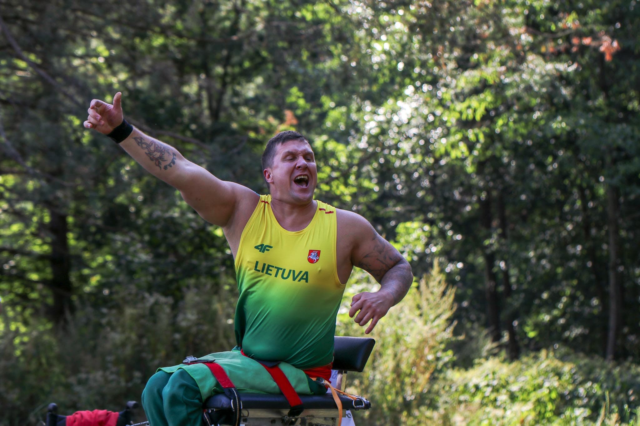 Paraatletai Dubajuje sieks priartėti prie Tokijo žaidynių