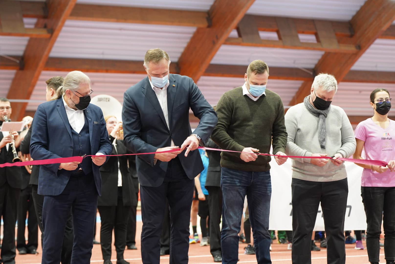 Rekonstruotam Panevėžio maniežui – paralimpiečių gilė