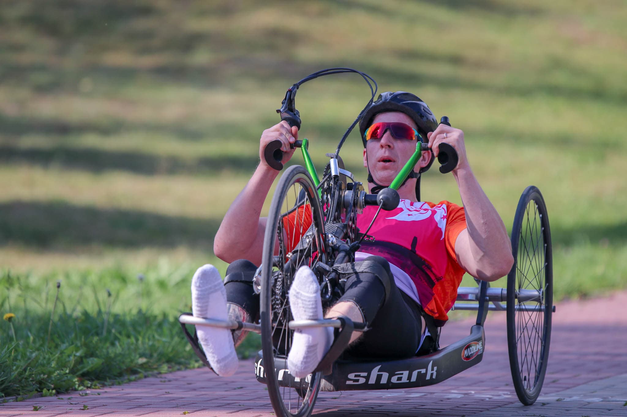 Atsisakęs irklavimo, Augustas Navickas išbando naujas paralimpines sporto šakas