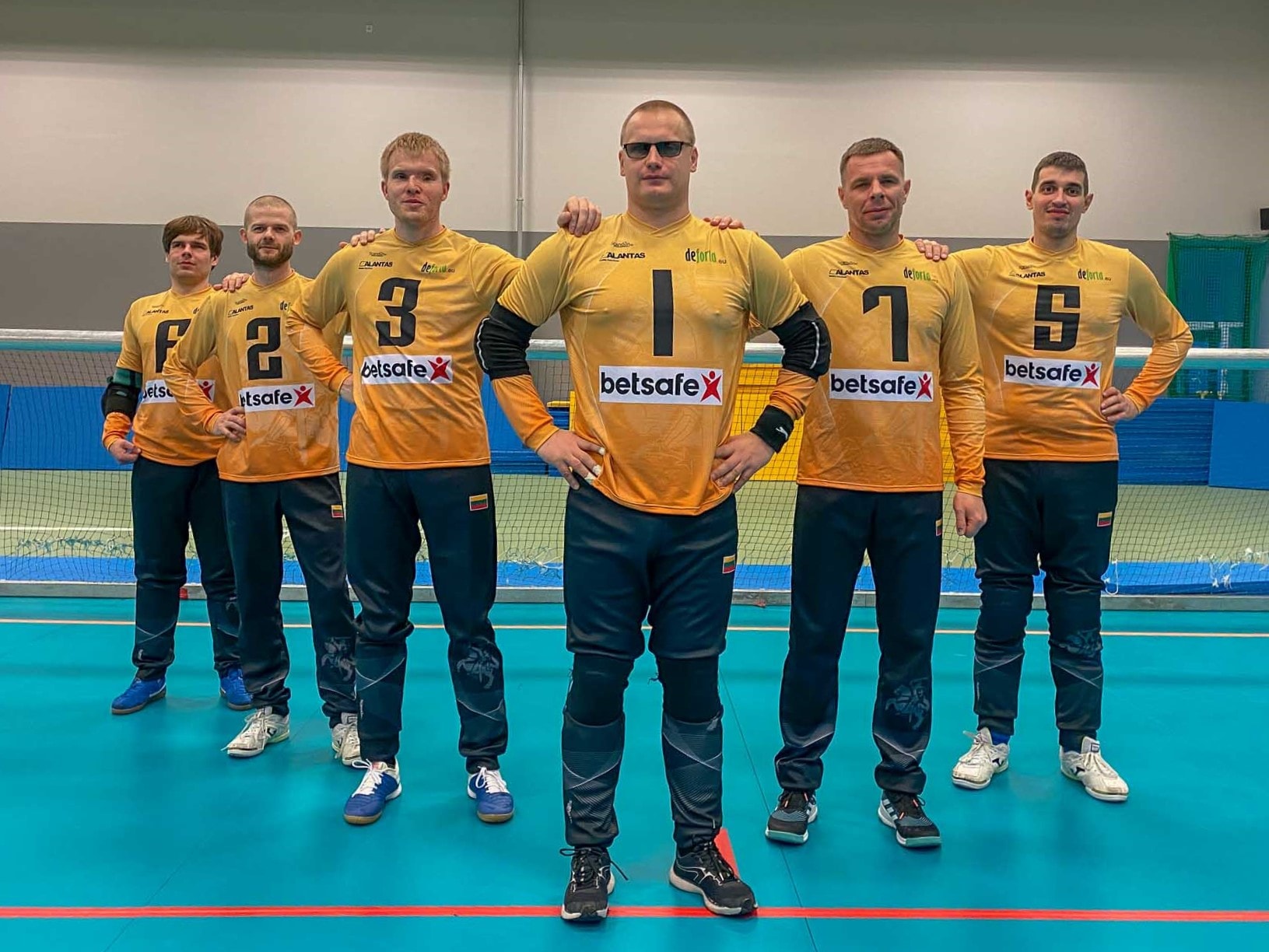 Pasaulio golbolo čempionatas: lietuviai sutriuškino amerikiečius ir kyla aukštyn