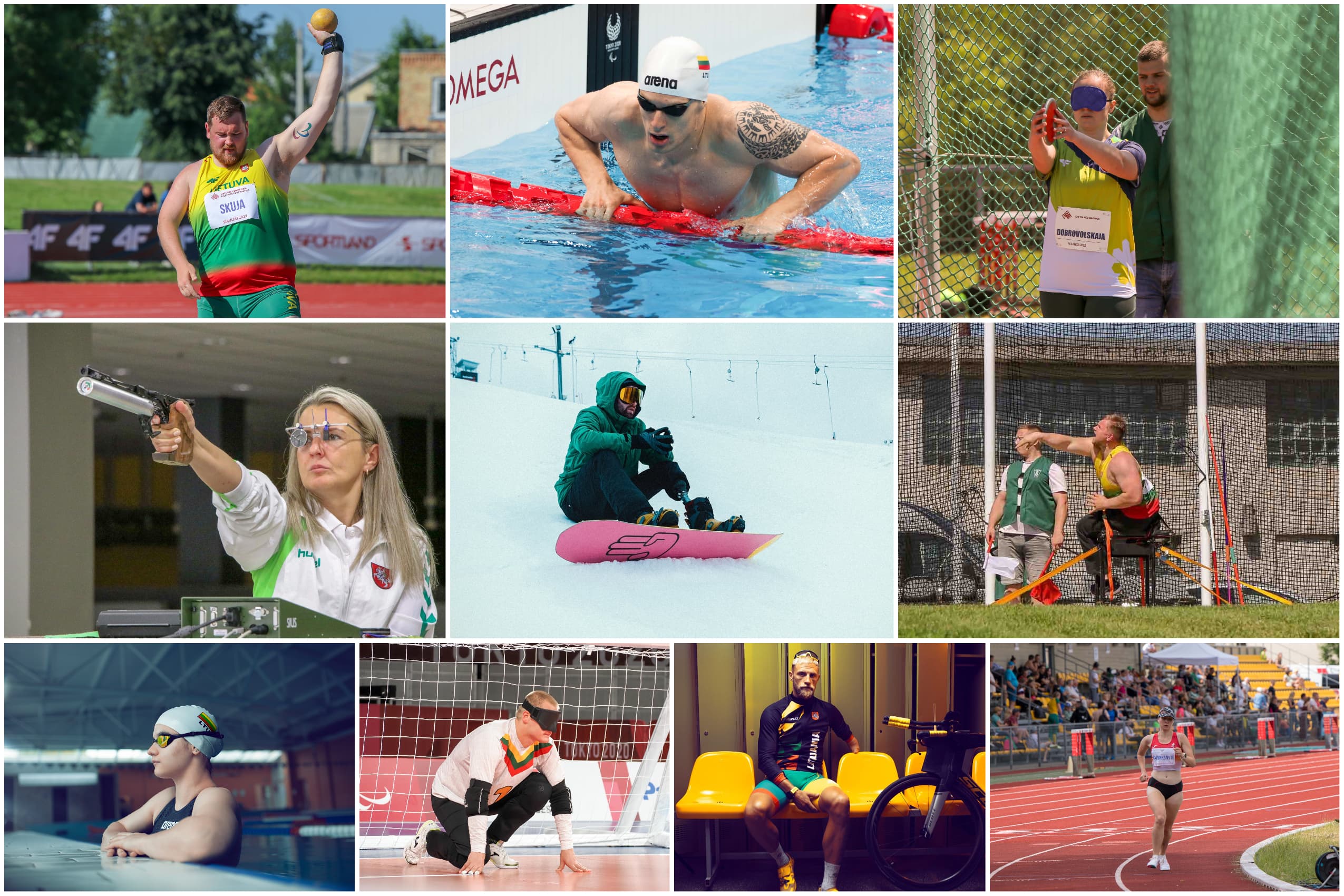 Elitinėje paralimpiečių akademijoje – dešimt Lietuvos rinktinės sportininkų
