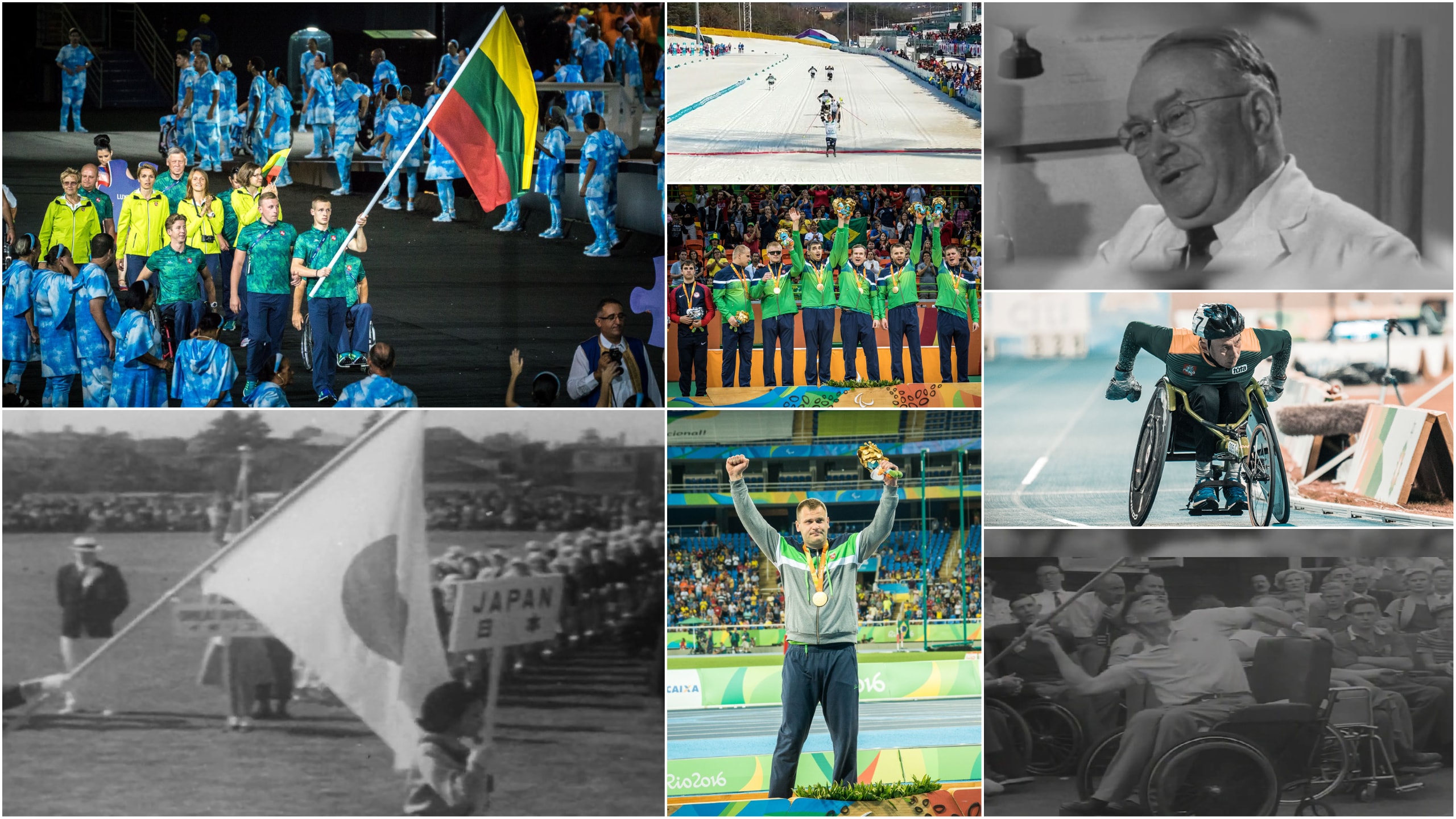 Paralimpiniam judėjimui 75-eri: nuo pratimų ligoninėje iki sporto ir lygybės šventės pasauliui