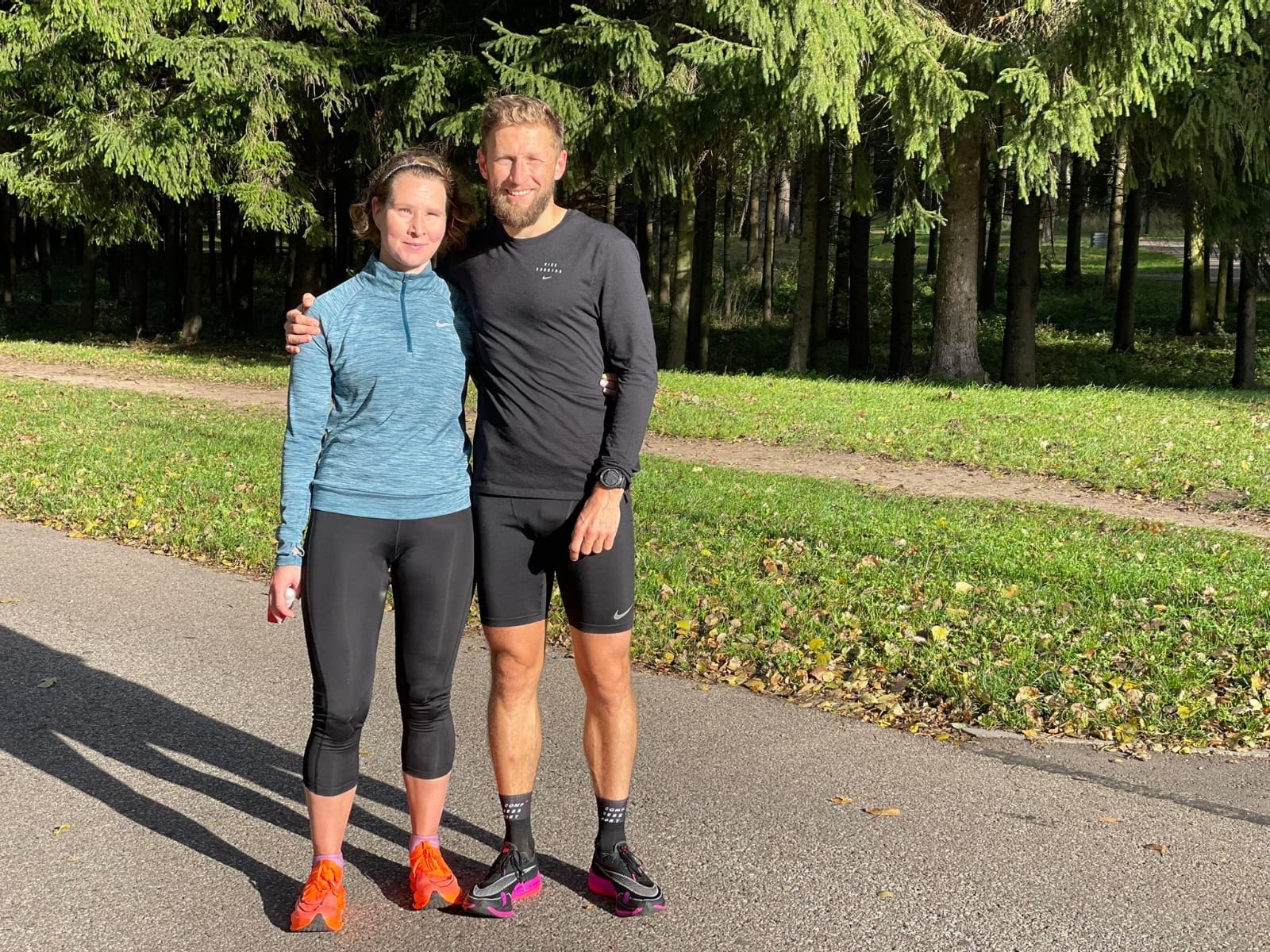 Maratonininkės Aušros Garunkšnytės gidas Linas Mikalainis: „Esu jos ginklanešys“