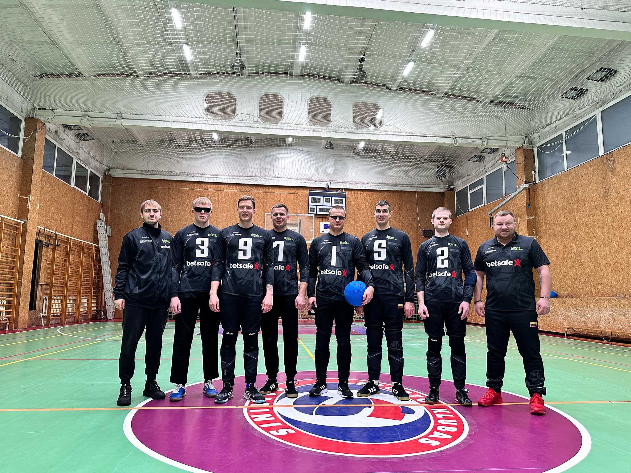 Lietuvos golbolininkai Europos čempionato starte patiesė vokiečius