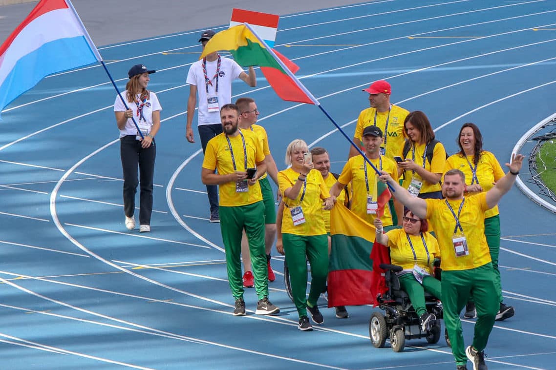 Lietuvos paralimpinio komiteto parama – elitiniams šalies paraatletams