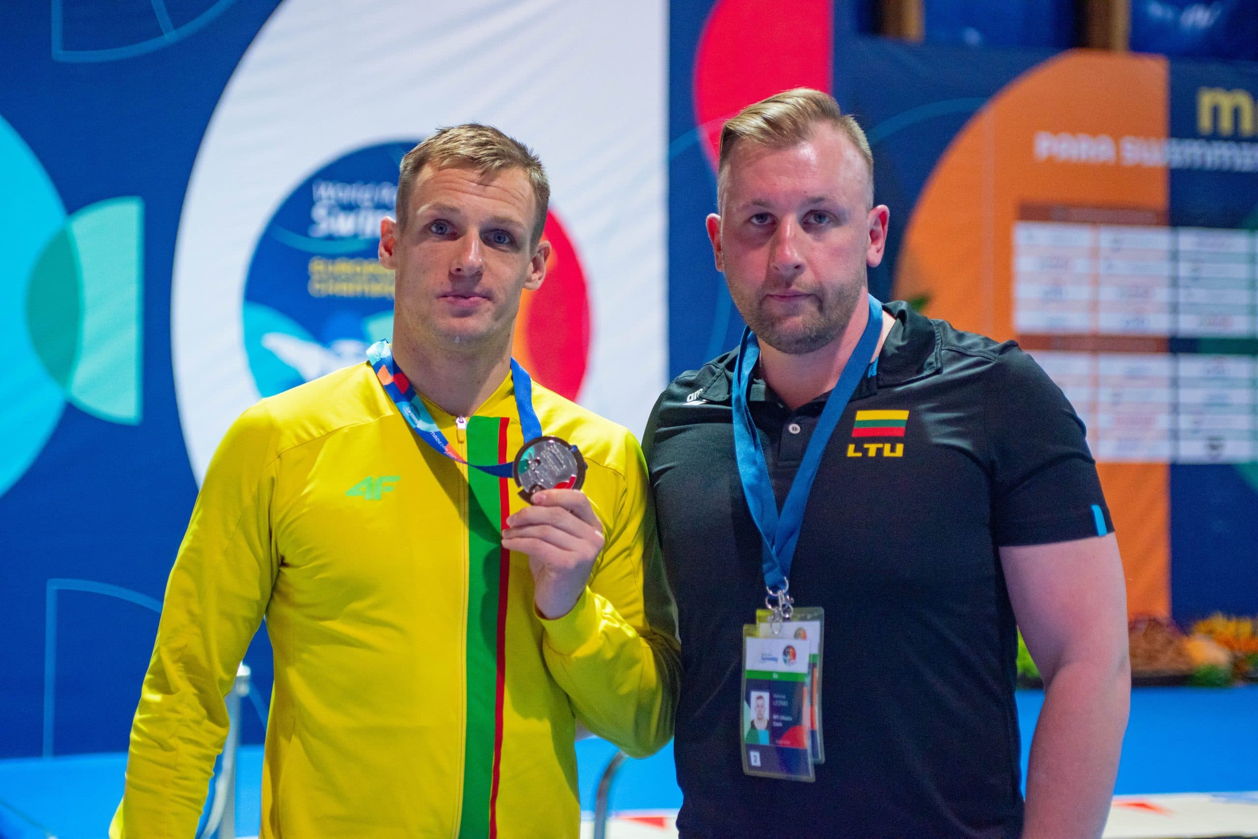 Europos plaukimo čempionate – paralimpiečių medaliai ir rekordai