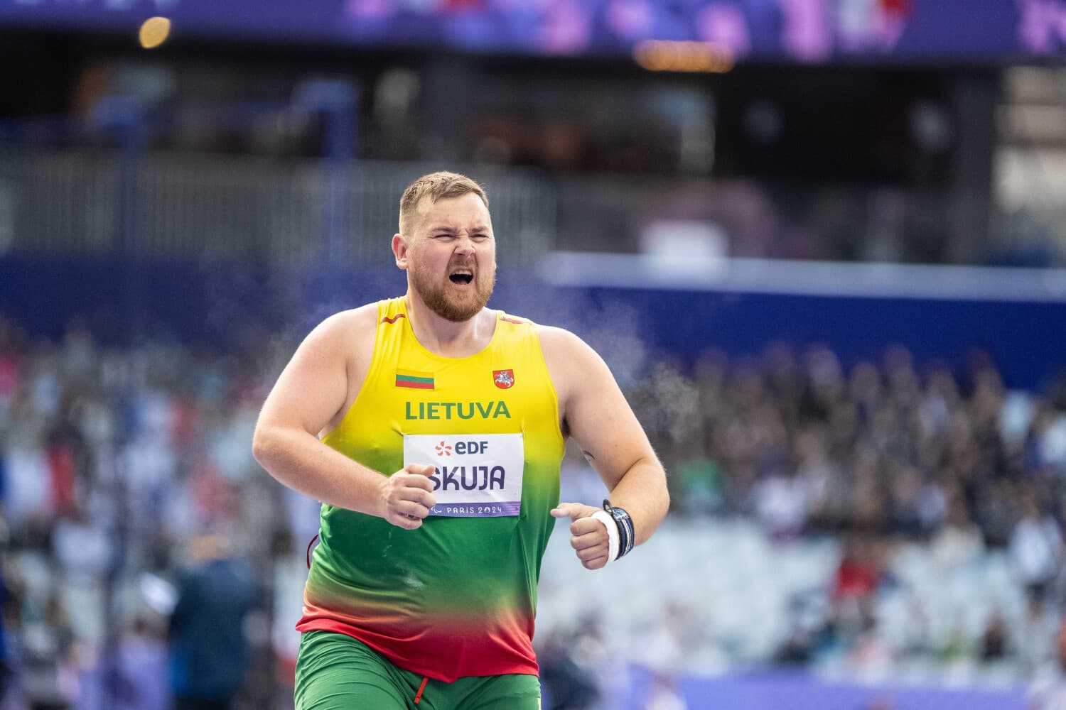 Paryžius 2024: Andriaus Skujos šešta vieta ir Eivydės Vainauskaitės debiutas