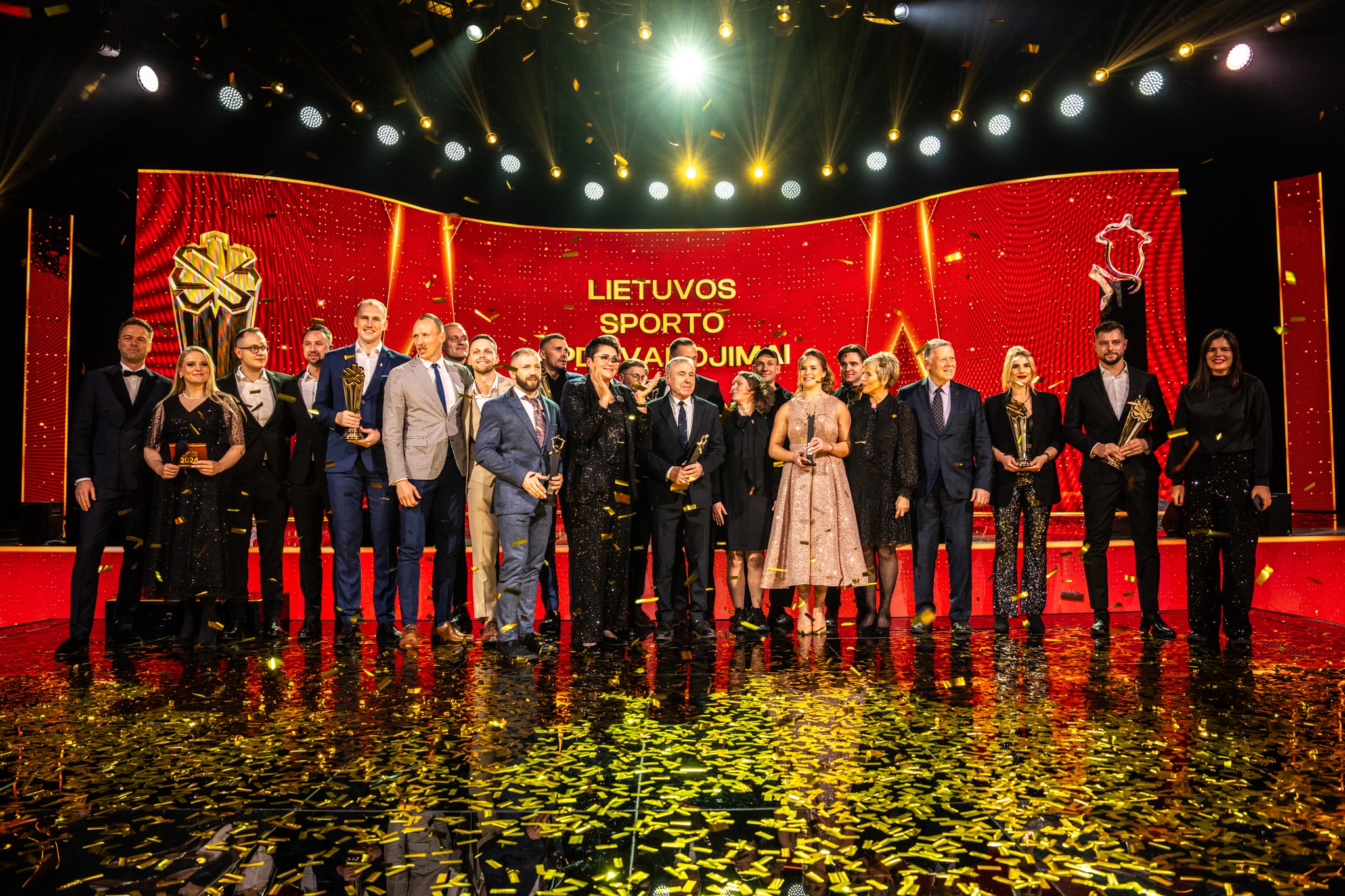 Lietuvos sporto apdovanojimuose paskelbti 2024 metų geriausieji