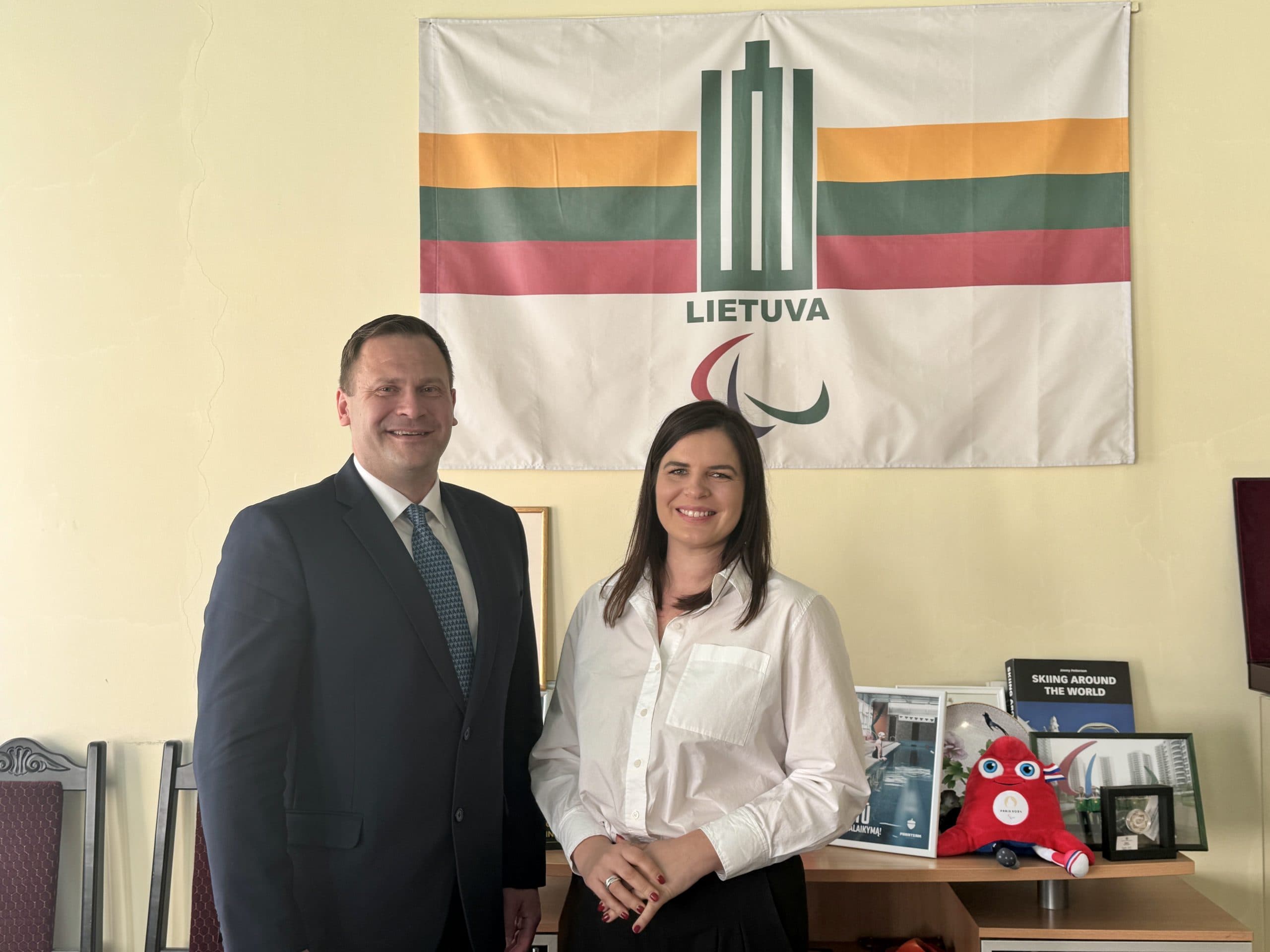 Mindaugas Bilius toliau vadovaus Lietuvos paralimpiniam judėjimui