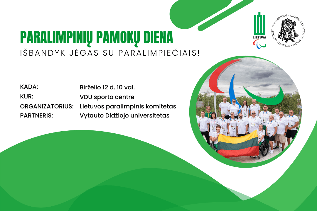 Paralimpinių pamokų diena pakvies sportuoti vaikus su negalia