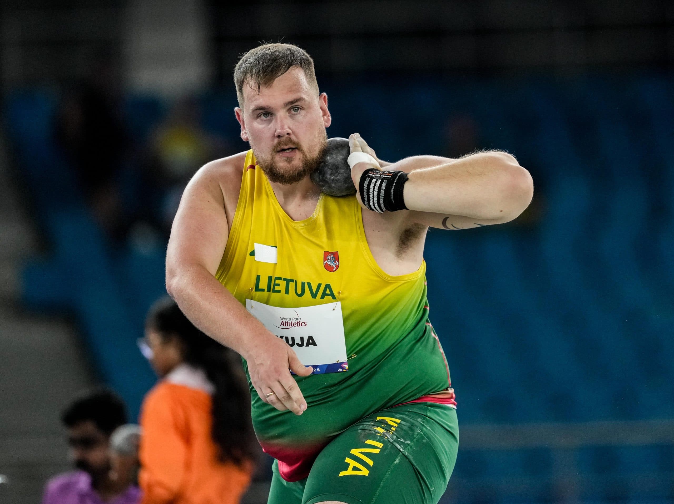Paralimpietis Andrius Skuja – penktas pasaulyje