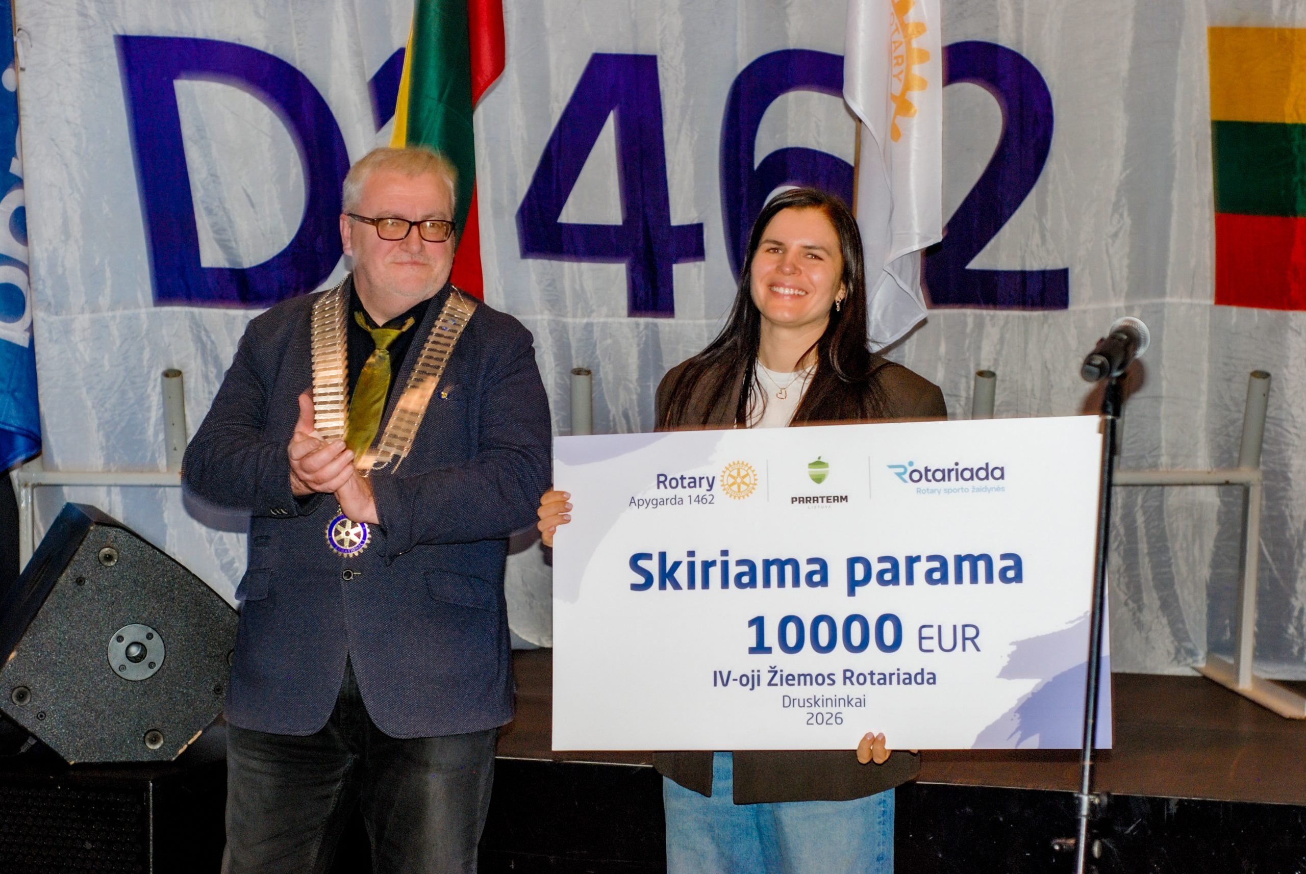 Kasmetinė rotariečių parama paralimpiniam judėjimui