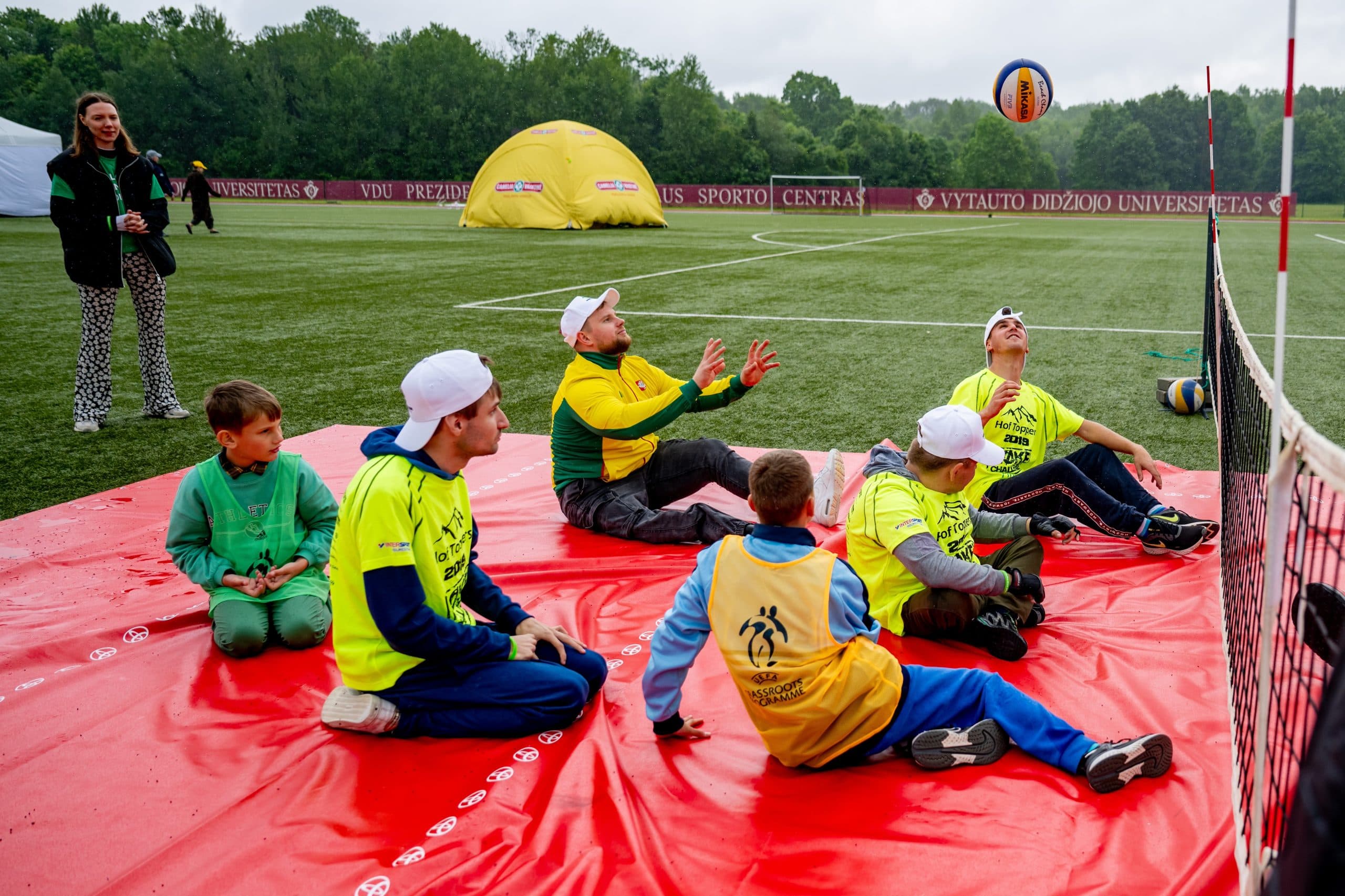 Paralimpinių pamokų diena vėl kvies vaikus su negalia sportuoti