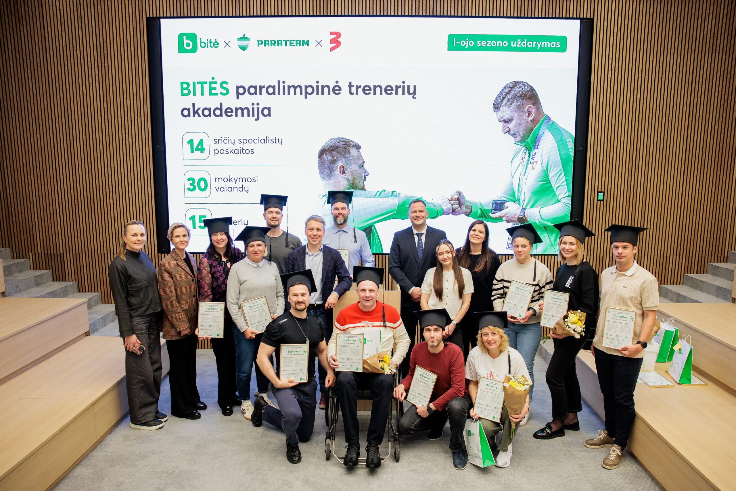 Kai finišas reiškia startą – nauja paralimpinio sporto trenerių karta