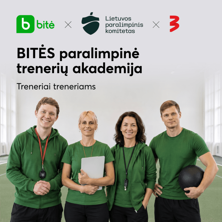 BITĖS paralimpinė trenerių akademija atveria duris naujiems treneriams